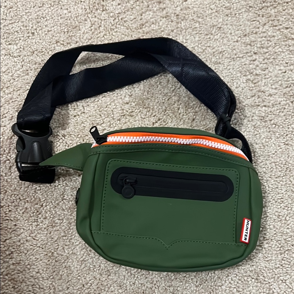 Hunter 20th Anniversary Collection Green Crossbody Bag